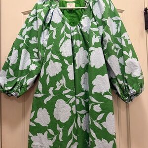 kate spade Bright Green Top with Label Detail